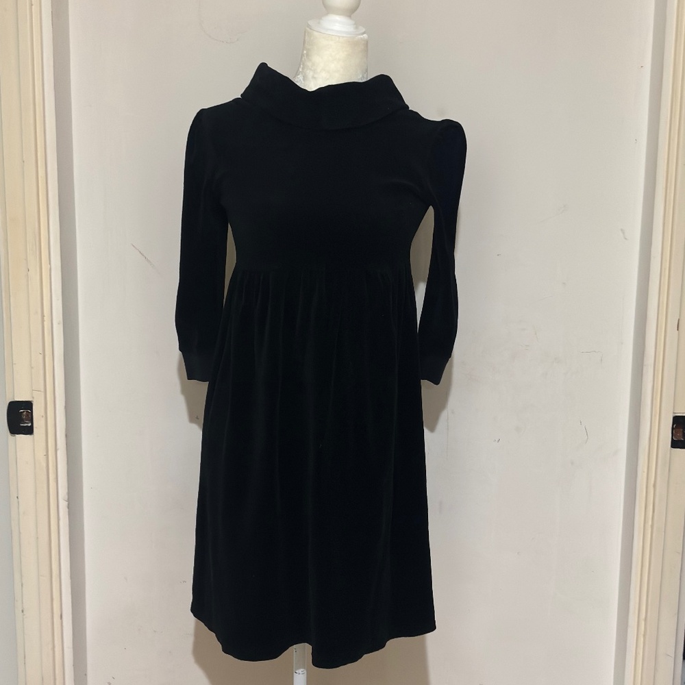 Juicy Couture Black Velvet Dress